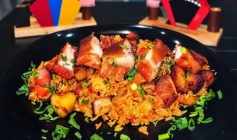 Arroz Paisa at Tentaciones